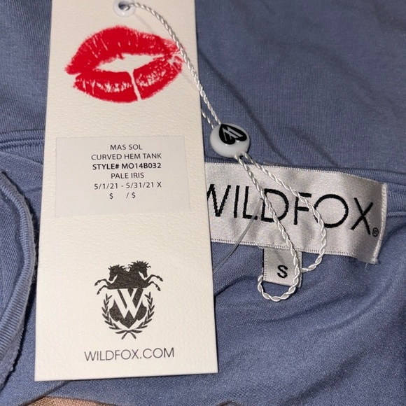 Wildfox Mas Sol Tank Top in Pale Iris Sz. Small - NWT - Picture 10 of 10